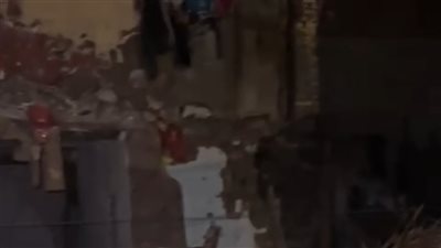 انهيار عقار مكون من طابقين في الإسماعيلية دون إصابات