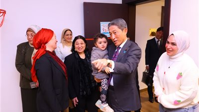 وفد مستشارين ياباني يتفقد مركز استقبال أبناء العاملين بديوان وزارة التضامن بالعاصمة الجديدة| صور