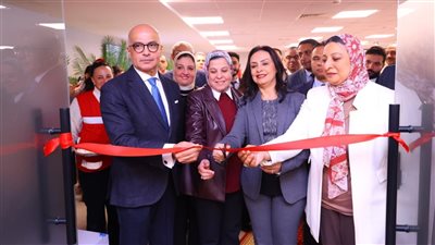وزيرة التضامن تفتتح المركز التطوعي والمجتمعي لجامعة عين شمس