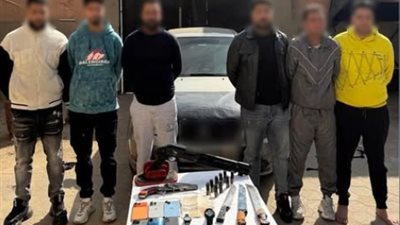 ضبط المتهمين بالسطو على مركز علاج طبيعي لسرقته في المرج