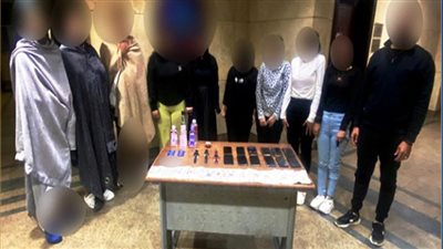 بينهم 6 سيدات.. ضبط 10 أشخاص داخل نادٍ صحي بالشيخ زايد لممارسة أعمال منافية للآداب