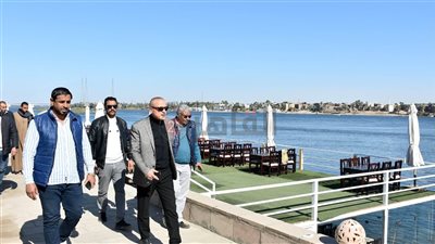 في جولة ميدانية.. محافظ الأقصر يتابع مشروعات الري وتوسعات كورنيش البر الغربي بالقرنة