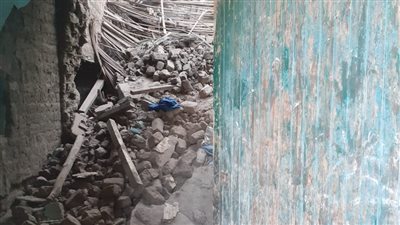 إصابة 3 أشخاص إثر حادث انهيار منزل بأبو تيج في أسيوط