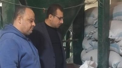 تحرير محضر جنحة ضد صاحب محل علافة بالمنوفية لصرف 33 طن نخالة دون وجه حق