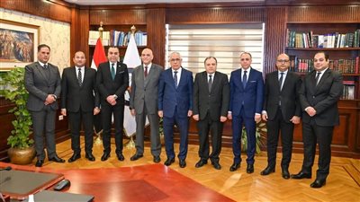 النائب العام يستقبل رئيس الاستئناف لنيابة استئناف أسيوط لعرض الكشوف ربع السنوية