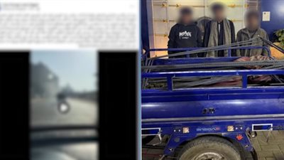 بعد نشر القاهرة 24.. القبض على المتهمين بسرقة حديد كوبري طرة بحلوان وضبط المسروقات