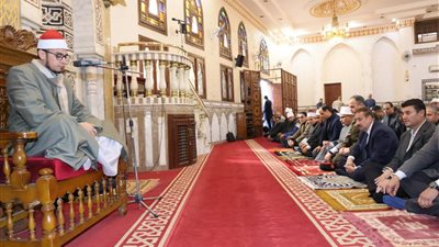 محافظ المنوفية يشهد احتفال الإسراء والمعراج بمسجد الرؤوف الرحيم بشبين الكوم