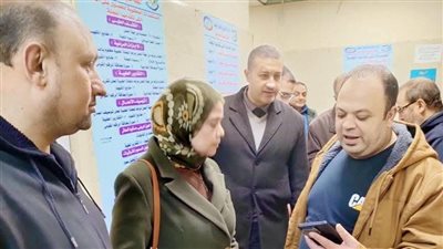مدير فرع القليوبية للتأمين الصحي تتفقد منطقة بنها الطبية لمتابعة سير العمل وتحسين الخدمات