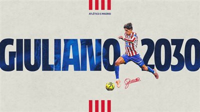 نجل المدير الفني.. نادي أتلتيكو مدريد يعلن تجديد عقد جوليانو سيميوني حتى عام 2030