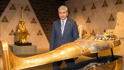 وزير السياحة يفتتح معرض توت عنخ آمون بالجناح المصري المُشارك في معرض FITUR 2026 | صور 