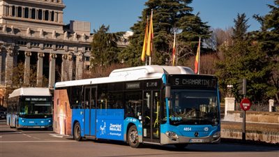 حافلات النقل العام في مدريد وبرشلونة تتزين بصور المقاصد السياحية المصرية.. وتجوب أهم الميادين| صور