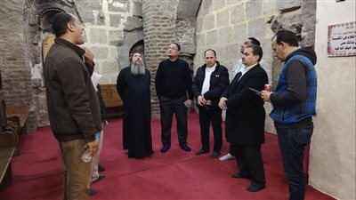 لجنة من قطاع الآثار الإسلامية والقبطية تعاين المواقع الأثرية بسوهاج | صور 