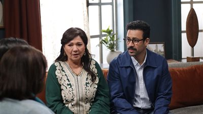 أحمد داود وعايدة رياض    