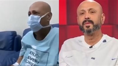 بعد تداول صورته خلال فترة مرضه.. جمال يوسف: لما بشوفها ببكي