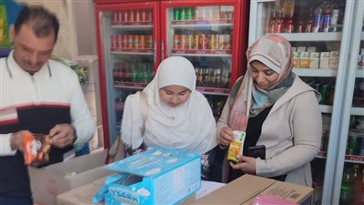 حملات مكثفة على الأسواق والمحلات التجارية قبل شهر رمضان الكريم بالوادي الجديد