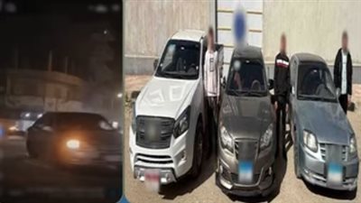 ضبط المتهمين بأداء حركات استعراضية على الطريق بشمال سيناء معرضين حياتهم والمواطنين للخطر