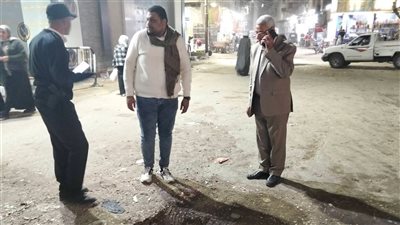 هبوط أرضي في طما بسوهاج.. وتحرك سريع من الوحدة المحلية لعودة السيولة المرورية