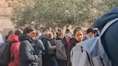 من كل الجنسيات.. إقبال كبير للسائحين والزائرين على زيارة المقدسات الدينية بسانت كاترين