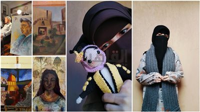 إصابة يديها لم تمنعها من الحلم│ نورهان.. قصة فتاة حققت المستحيل بالرسم