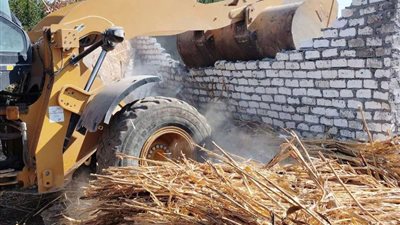 إزالة 1047 حالة تعدٍ على أملاك الدولة والأراضي الزراعية بسوهاج