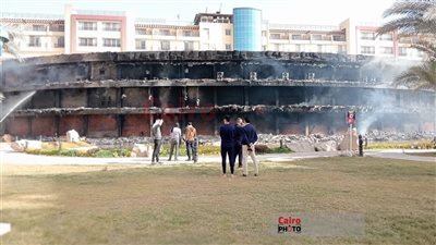 اندلاع حريق في قرية سياحية بمطروح.. وإصابة 13 شخصًا بالاختناق