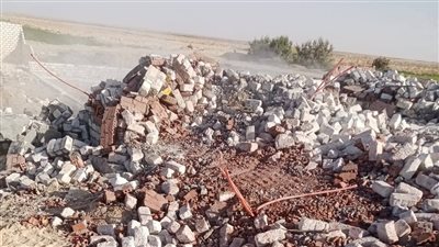 استرداد 2784 فدانًا خلال حملات الإزالة بالوادي الجديد