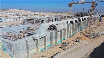 النقل: تقدم أعمال تنفيذ الجزء الغربي من المرحلة الأولى للخط الرابع للمترو | صور