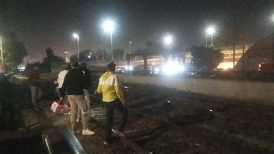 مصرع شخص وإصابة آخر صدمهما قطار بأسيوط