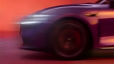 إم جي تعرض صورة تشويقية لسيارة سيدان كهربائية بالكامل