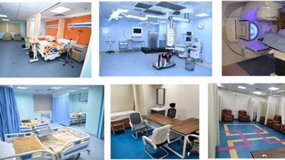 جانب من المستشفيات 