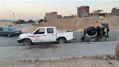 جهاز أكتوبر الجديدة يرفع شعار صفر مخالفات.. ويصادر معدات بناء ومركبات غير قانونية