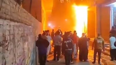 السيطرة على حريق داخل مخزن كرتون بالخانكة دون وقوع إصابات