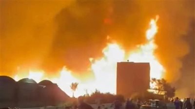 انتهاء اللجنة المشكلة من فحص خسائر حريق مصنع جبس أبو زنيمة بجنوب سيناء.. وإعداد التقرير النهائي