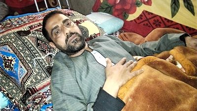 اللودر داس على رجله.. سباك يستغيث بعد إصابته خلال العمل بمجلس مدينة منوف 