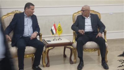 محافظ شمال سيناء يستقبل وزير الزراعة لتفقد عدد من المشروعات التنموية