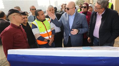 محافظ بني سويف يتفقد مشروع كوبري الشاملة ويوجه بدعم كوبري المشاة بمصاعد كهربائية