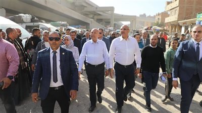 محافظا القاهرة والقليوبية يقودان حملة مكبرة لرفع الإشغالات ودراسة تنظيم المواقف بالمنطقة الحدودية بين المحافظتين