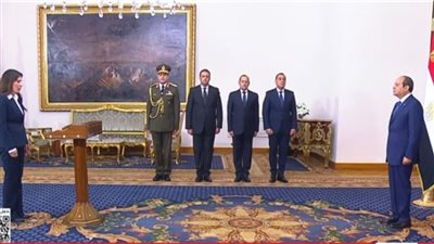 راندة المنشاوي تؤدي اليمين الدستورية وزيرة للإسكان والمجتمعات العمرانية 