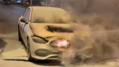 تصليحها بمليون جنيه.. أول تعليق من صاحب سيارة مرسيدس عقب احتراقها بعد دقائق من صيانتها في مركز بجسر السويس