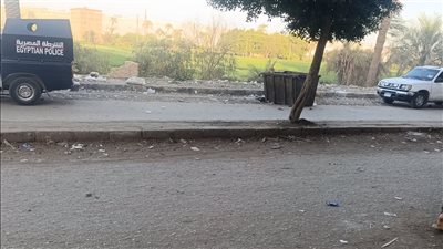 النيابة تعاين موقع العثور على جوال بداخله أجنة بكدوان في المنيا