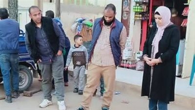 بسبب غرف صرف منزلية.. هبوط أرضي محدود في أحد شوارع مركز طما بسوهاج
