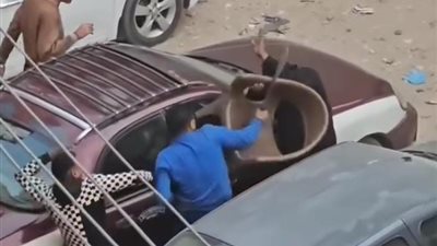 الأمن يفحص فيديو لمواطن يستعرض بسلاح أبيض ويثير الذعر ويروع المواطنين في الزقازيق