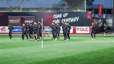 الأهلي يختتم استعداده لمباراة سموحة في الدوري الممتاز