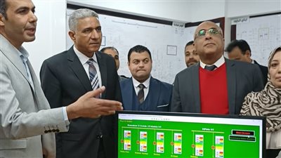 دعمًا لجودة الخدمة.. تدشين مركز تحكم لمتابعة شبكات التوزيع بالبحيرة