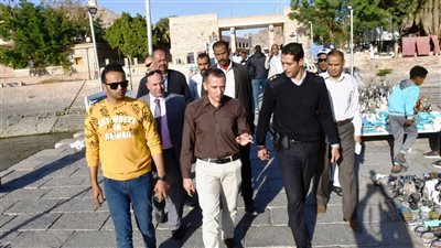 خلال جولته التفقدية.. محافظ أسوان: البدء في تنفيذ مشروع تطوير مداخل ومخارج معبد فيلة خلال 3 أسابيع