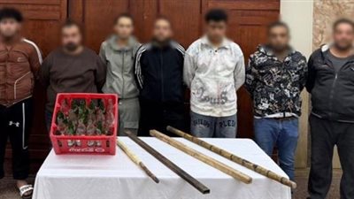 ضبط مالك محل شهير وآخرين في مشاجرة بالزجاجات والشوم بمدينة نصر