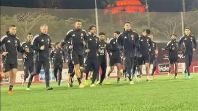الأهلي يختتم تدريباته استعدادًا لمباراة المقاولون العرب في الدوري الممتاز