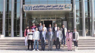 الإنتاج الحربي: مركز التميز العلمي والتكنولوجي يستقبل وفد الأكاديمية العربية للعلوم والتكنولوجيا والنقل البحري