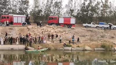 مصرع طفل وإصابة 9 آخرين بانقلاب تروسيكل بمنطقة بنجر السكر بالنوبارية