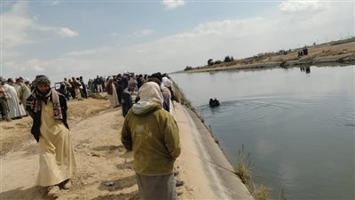 بعد 24 ساعة.. انتشال جثمان صغير من مياه مشروع ناصر بالنوبارية